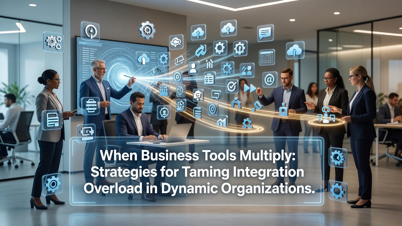 When Business Tools Multiply: Strategies for Taming Integration Overload in Dynamic Organizations